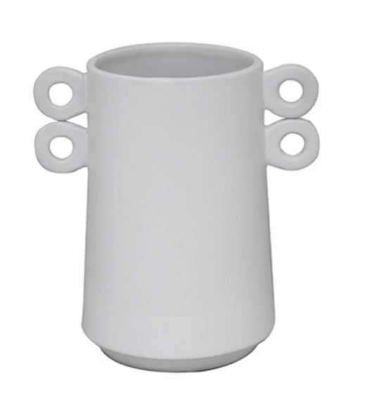 VASO CERAMICA BRANCO