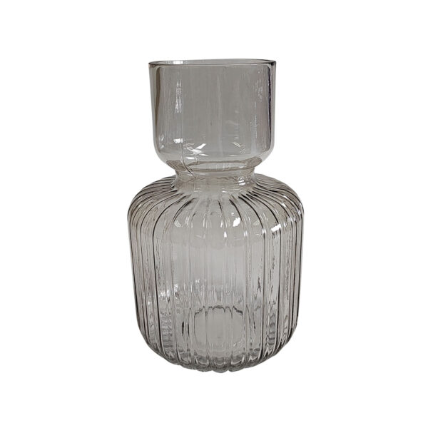 Vaso de Vidro Fume