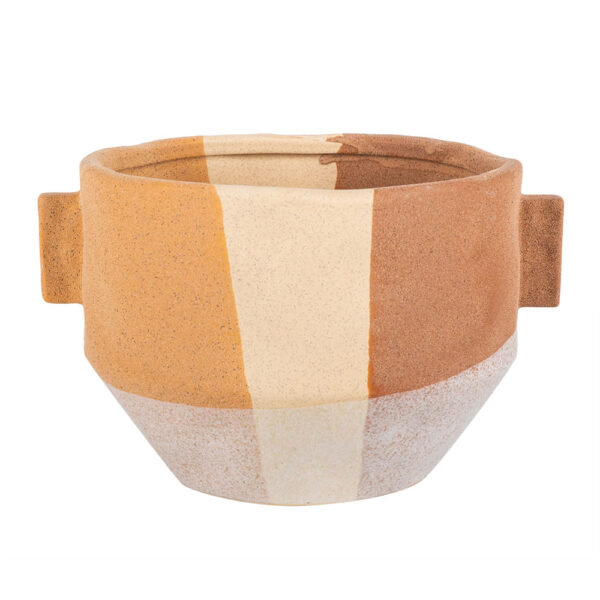 VASO DE CERAMICA TONS TERROSOS