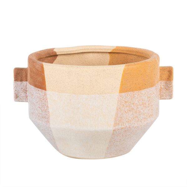 VASO DE CERAMICA TONS TERROSOS